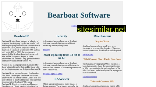 Bearboat similar sites