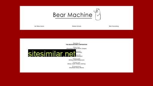 bearmachine.net alternative sites
