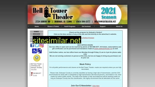 belltowertheater.net alternative sites