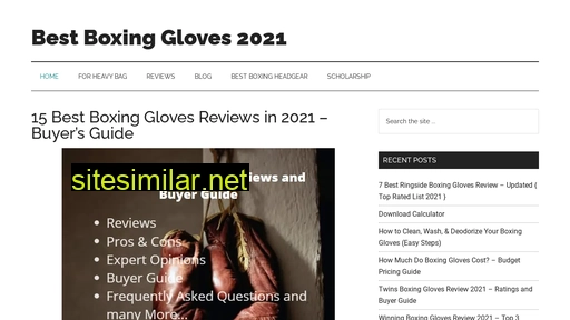 bestboxinggloves.net alternative sites