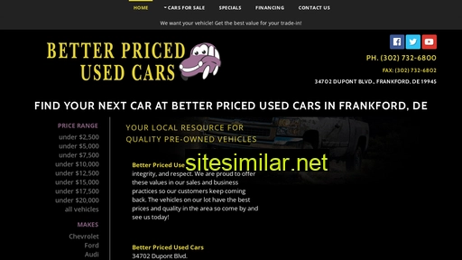 betterpricedcars.net alternative sites