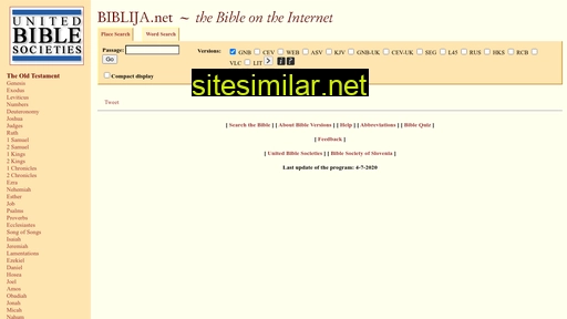 Biblija similar sites
