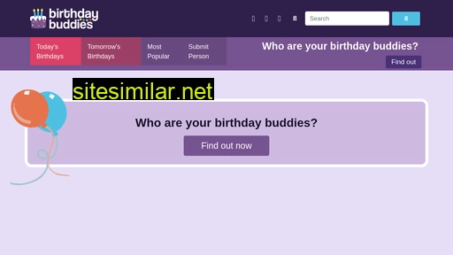 birthdaybuddies.net alternative sites