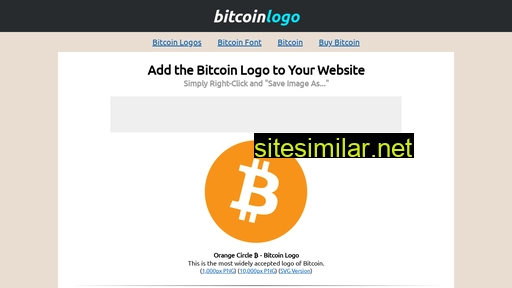 bitcoinlogo.net alternative sites