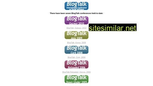 blogtalk.net alternative sites