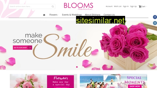 Bloomsflowers similar sites