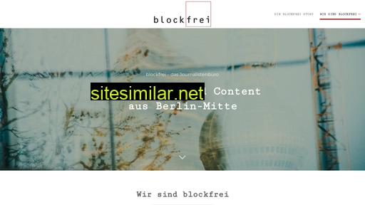 Blockfrei similar sites