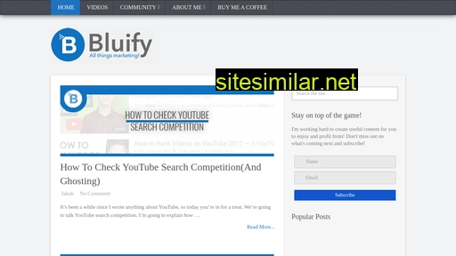 bluify.net alternative sites