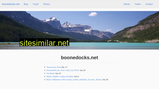 boonedocks.net alternative sites