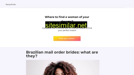 Brazilianbrides similar sites