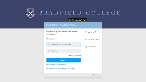 bradfieldcollege.fireflycloud.net alternative sites