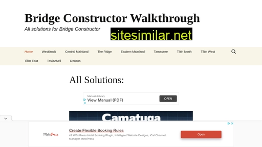 Bridgeconstructor similar sites