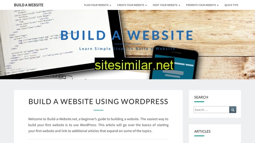 Build-a-website similar sites
