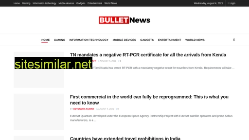 Bulletnews similar sites