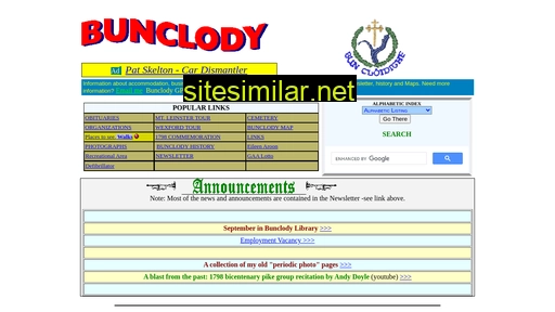 bunclody.net alternative sites