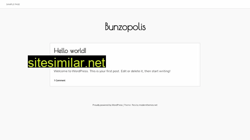 bunzopolis.net alternative sites