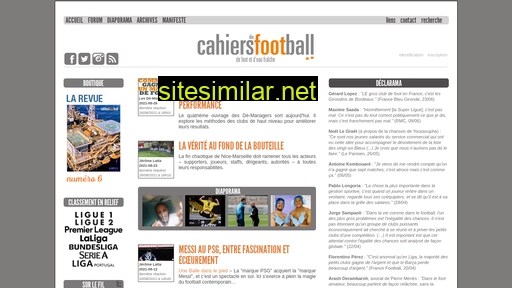 cahiersdufootball.net alternative sites