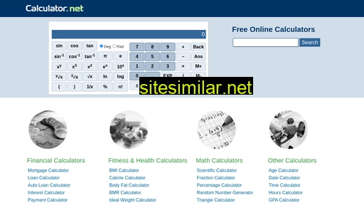 Calculator similar sites