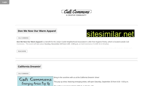 calicommons.net alternative sites