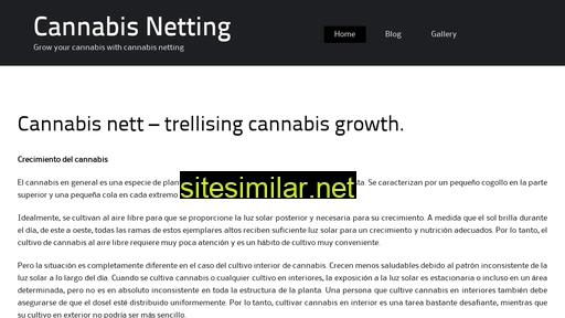 Cannabis-netting similar sites
