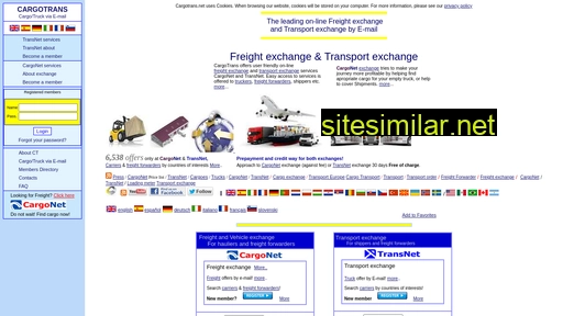 cargotrans.net alternative sites