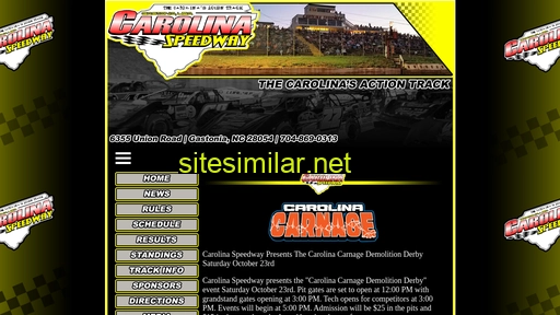 carolinaspeedway.net alternative sites
