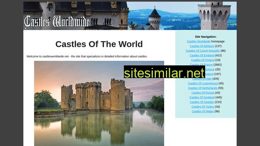 Castlesworldwide similar sites