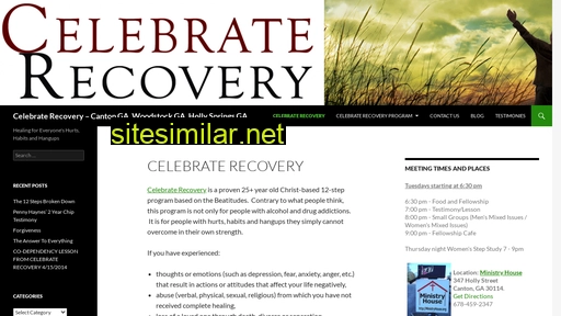 celebraterecovery.net alternative sites