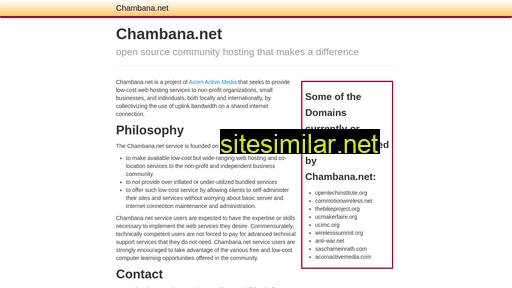chambana.net alternative sites