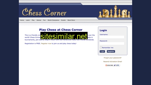 chesscorner.net alternative sites