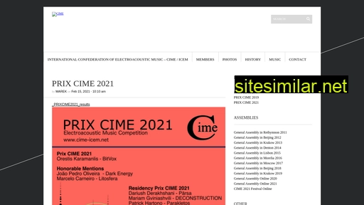 cime-icem.net alternative sites