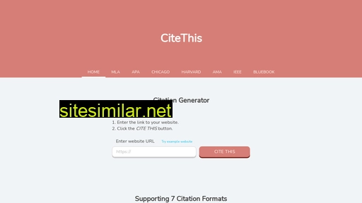 citethis.net alternative sites