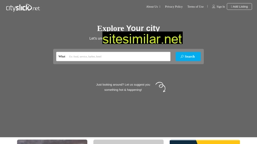 cityslick.net alternative sites