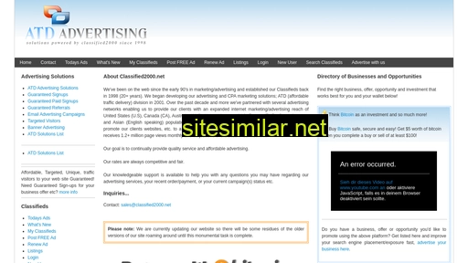 classified2000.net alternative sites
