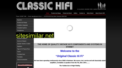 Classic-hifi similar sites