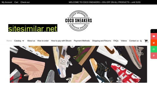 cocosneaker.net alternative sites