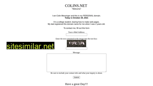 colins.net alternative sites