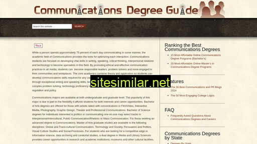 communicationsdegrees.net alternative sites