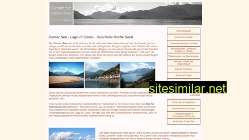 Comersee-info similar sites