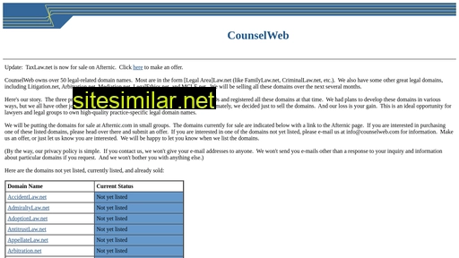 commerciallaw.net alternative sites