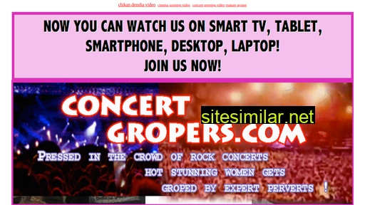 concert-gropers.net alternative sites