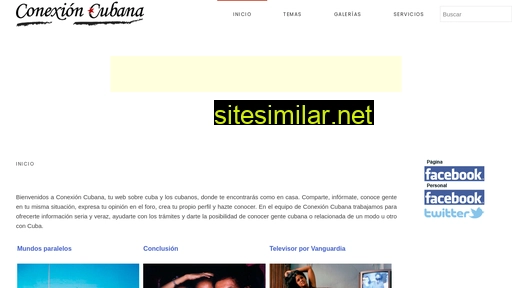 Conexioncubana similar sites