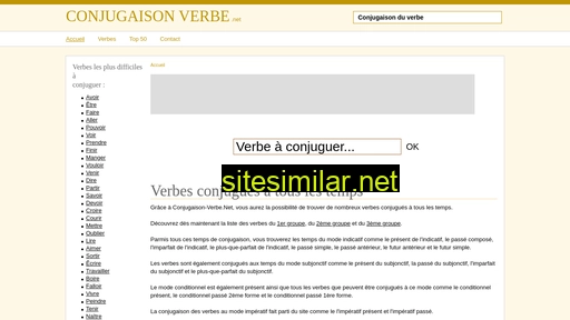 conjugaison-verbe.net alternative sites