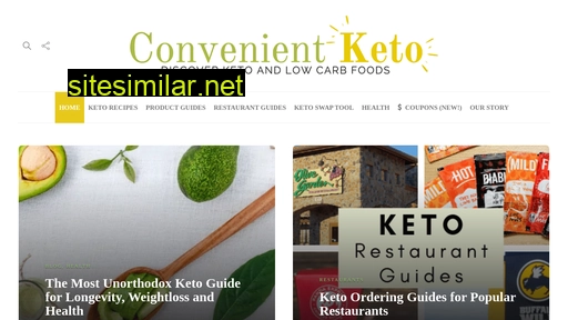 convenientketo.net alternative sites