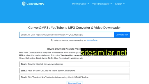 convert2mp3s.net alternative sites