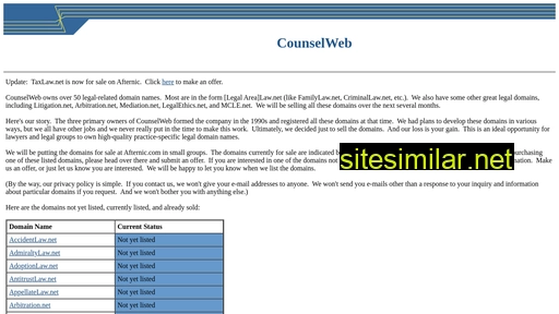 contractlaw.net alternative sites