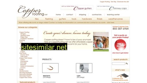 copperroofing.net alternative sites