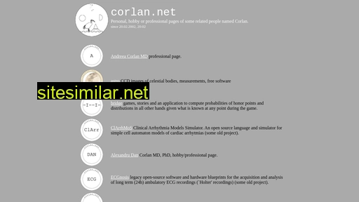 corlan.net alternative sites