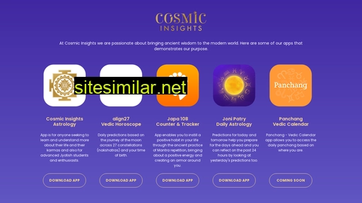 cosmicinsights.net alternative sites