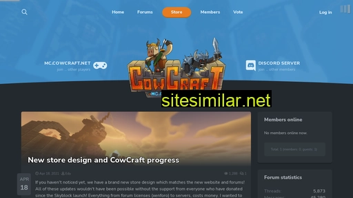 cowcraft.net alternative sites